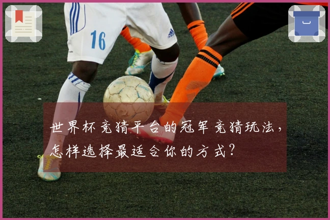世界杯竞猜平台的冠军竞猜玩法，怎样选择最适合你的方式？
